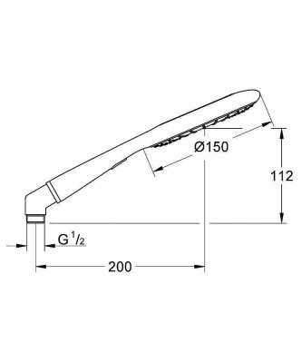 Душевая лейка Grohe Rainshower Icon 27633000