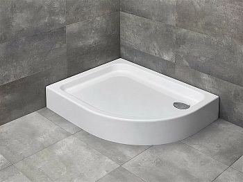 Душевой поддон Radaway Laros E Compact 100x80 белый