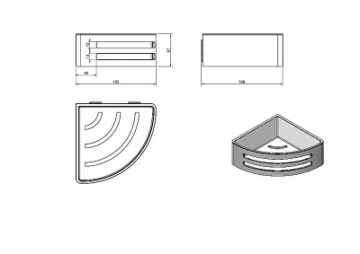 Полка Langberger Accessories 75660