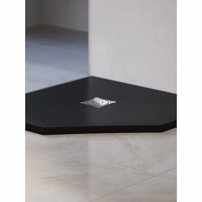 Душевой поддон RGW ST/T-G Stone Tray 16155100-02 100x100 графит