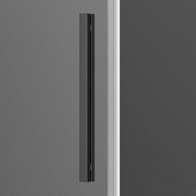 Душевой уголок Vincea Soft VSR-3SO9015CLGM 150x90 стекло прозрачное/профиль вороненая сталь
