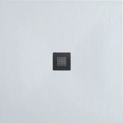 Душевой поддон Allen Brau Priority 100x100 8.31005-21 белый камень