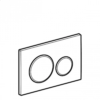 Кнопка для инсталляции Geberit Sigma 20 115.882.01.1 белый