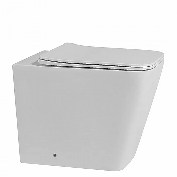 Унитаз ABBER Rechteck AC1211 с крышкой микролифт, безободковый