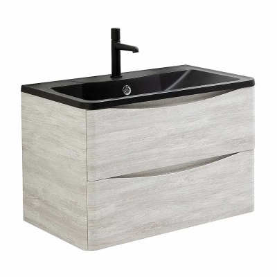 Тумба с раковиной BelBagno ACQUA 100 подвесная Rovere Vintage Bianco