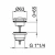 Донный клапан Webert Aria AC0405560