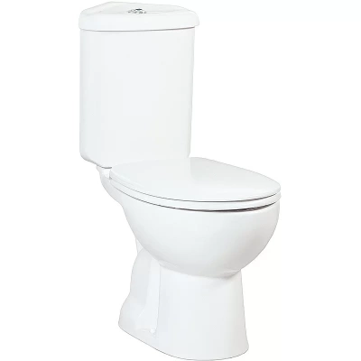 Унитаз напольный угловой CREAVIT CORNER SD310-11 белый, с бачком