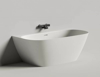 Ванна Salini Sofia Wall S-Sense 102517GRH 160x80 белая/снаружи RAL глянцевая