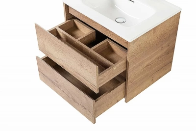 Тумба с раковиной BelBagno KRAFT 60 2C-SO/BB600ETL Rovere Tabacco