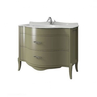 Тумба с раковиной со столешницей Caprigo Modena 110 2 ящика