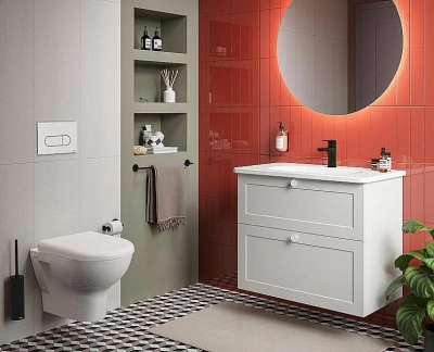 Кнопка для инсталляции Vitra Root Round 740-2200 белая