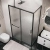 Душевой уголок Grossman Style 120.K33.05.1390.21.02 130x90 профиль черный матовый/стекло шиншилла