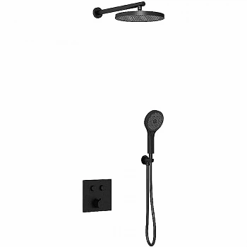 Душевая система Vincea VSFW-4212MB черная матовая