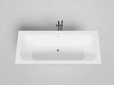 Ванна Salini Orlanda AXIS S-Sense 103211MRH 190x80 белая/снаружи RAL матовая