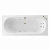 Ванна акриловая EXCELLENT Oceana SMART WAEX.OCE18.SMART.BR 180x80 белая с гидромассажем