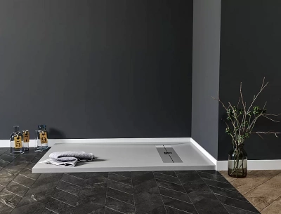Душевой поддон Aquanet Delight 140х80 серый