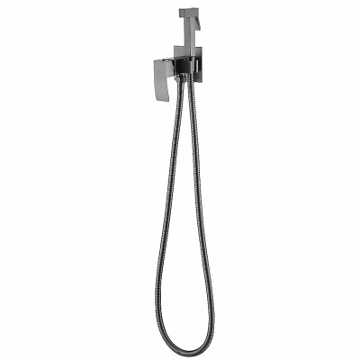 Гигиенический душ со смесителем Abber Wasserfall AF8625NG никель