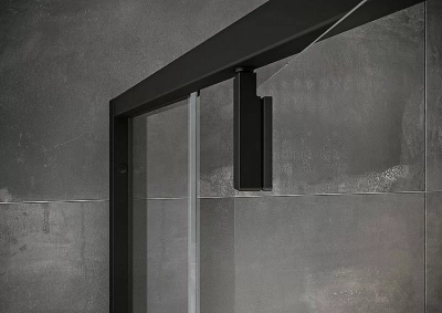 Душевой уголок Ravak NEXTY NDOP2+NPS 100x80 черная/Transparent