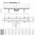 Душевой трап Pestan Confluo Frameless Line Black Glass 300