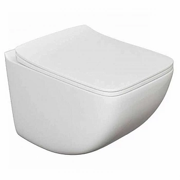 Унитаз Caprigo Modern Comfort C-1303 безободковый, с крышкой микролифт, белый
