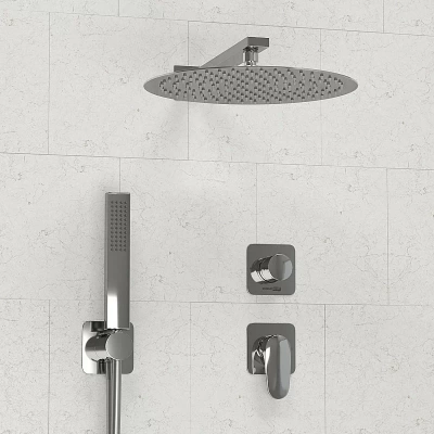 Душевая система WasserKRAFT Weida 3100 SET2828 хром