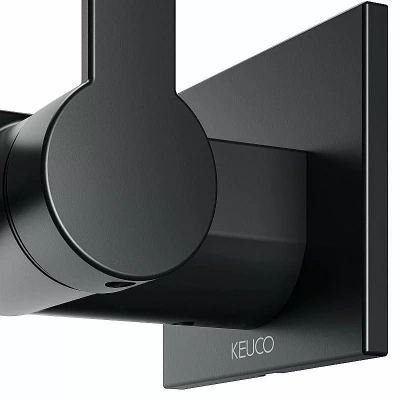 Смеситель для раковины KEUCO IXMO FLAT 59516370302 черный матовый