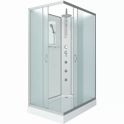 Душевая кабина Niagara Classic NG-43975-14QBKTG 90x70 с гидромассажем