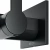 Смеситель для раковины KEUCO IXMO FLAT 59516370302 черный матовый Смеситель для раковины KEUCO IXMO FLAT 59516370302 черный матовый