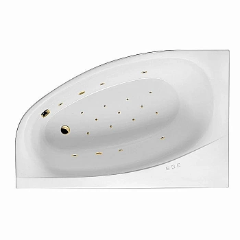 Ванна акриловая EXCELLENT Kameleon RELAX WAEX.KML17.RELAX.GL 170x110 белая с гидромассажем