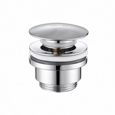 Донный клапан без перелива Abber Bequem AF0011 хром