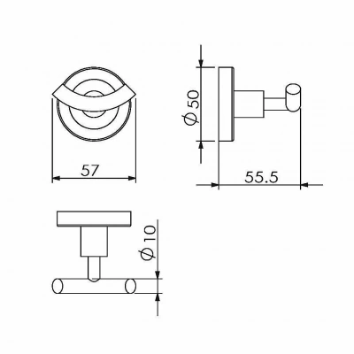 Крючок Langberger Burano 11032B