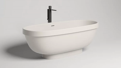 Ванна Salini GRECA S-Stone 180x80 белая матовая
