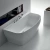 Ванна акриловая BelBagno BB74 165х78 белая