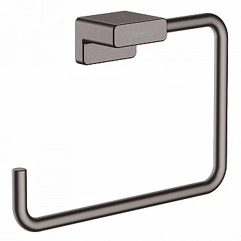 Полотенцедержатель Hansgrohe AddStoris 41754340 хром темный матовый
