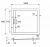 Душевой поддон Cezares Tray AS-AH 100x90