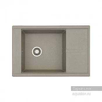 Мойка для кухни Акватон Делия 78 1A715132DE250 серый