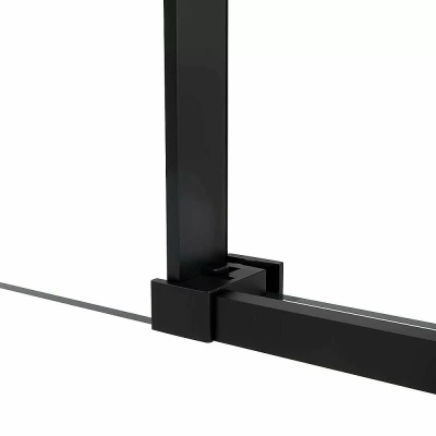 Душевой уголок Vincea Slim Soft VSR-1SS1012CLB 120x100 профиль черный/стекло прозрачное