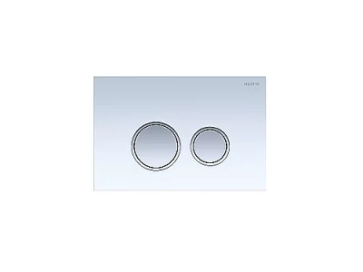 Кнопка для инсталляции Aquatek KDI-0000028 белая/хром