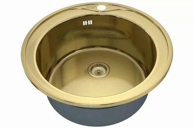 Мойка для кухни ZORG Inox PVD SZR-510/205-BRONZE