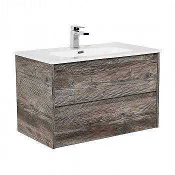 Тумба с раковиной BelBagno KRAFT 80 2C-SO/BB800ETL Pino Pasadena