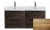 Тумба с раковиной BelBagno MARINO-CER 2C SO 120 Rovere Rustico