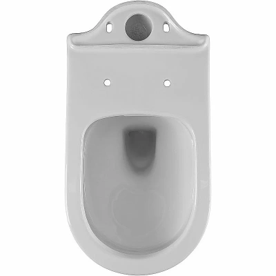 Унитаз напольный Aquanet Ray 326011 безободковый, с бачком, с крышкой микролифт, слив торнадо
