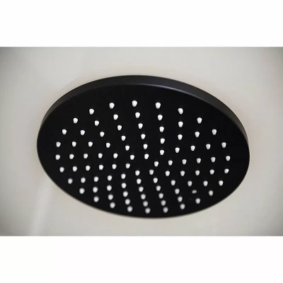 Душевая кабина Esbano Elegancia ESB-1280CKR 120x80 стекло прозрачное/профиль черный