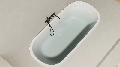Ванна Salini Ornella AXIS S-Sense 180x80 103411M белая матовая