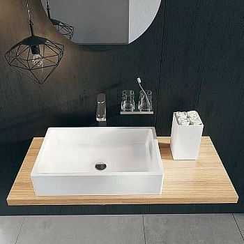 Столешница с раковиной Ravak I 80x55x7 дуб