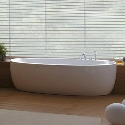 Акриловая ванна Laufen Alessi One 203х102 2.4197.0.000.000.1 белая