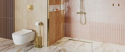 Душевой трап EXCELLENT Stilio Gold 80 INEX.1515.800.R.GL золото