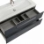 Тумба с раковиной Cezares Eco 120 ECO-CER-N-1200-2C-SO-GR-P графит
