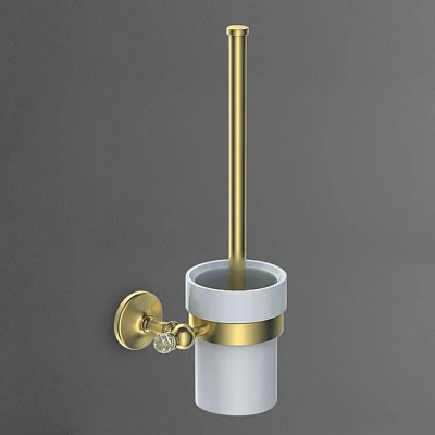 Щетка для унитаза Art&Max Antic Crystal AM-2681SJ-DO золото