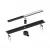 Душевой лоток TIMO Drain System 700 Plate DS230207/03 под плитку, чёрный Душевой лоток TIMO Drain System 700 Plate DS230207/03 под плитку, чёрный
